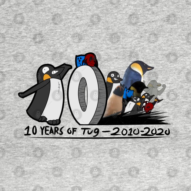 10 Years of Tug the Penguin! by CacklingPumpkins